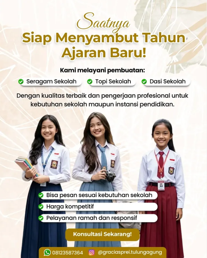 <p>Kadang yang bikin persiapan tahun ajaran baru t